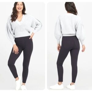 NWT Spanx The Perfect Pant Ankle 4-Pocket Classic Navy 20202 Size Medium T NEW